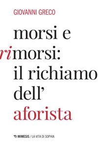 Morsi e rimorsi: il richiamo dell'aforista_cover