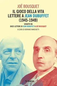 Il gioco della vita. Lettere a jean dubuffet_cover