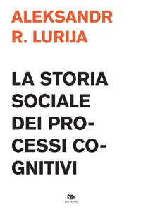 La storia sociale dei processi cognitivi_cover