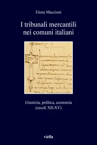 I tribunali mercantili nei comuni italiani_cover