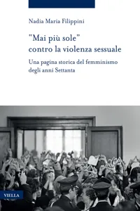 "Mai più sole" contro la violenza sessuale_cover