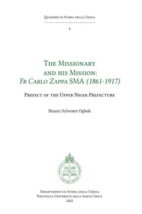 The Missionary and his Mission: Fr Carlo Zappa SM_cover