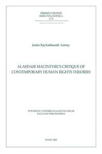 Alasdair MacIntyre's Critique of Contemporary Human Rights Theories_cover