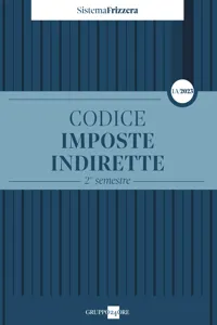 Codice Imposte Indirette 1A/2023 - 2° semestre_cover