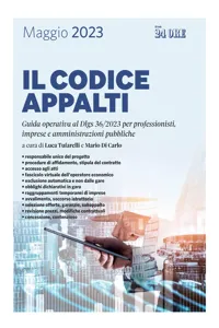 Il codice appalti 2023_cover