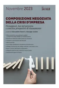 Composizione negoziata della crisi d'impresa_cover