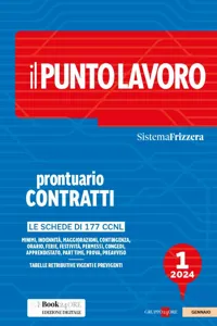 Il Punto Lavoro 1/2024 - Prontuario Contratti_cover