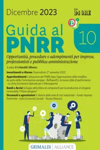 Guida al PNRR 10_cover