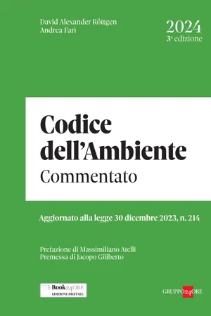 Codice dell'ambiente - Commentato 2024
