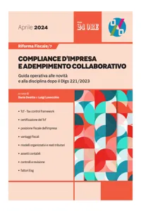 Riforma fiscale 7 - Compliance d'impresa e adempimento collaborativo_cover