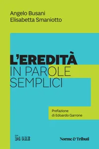 L'eredità in parole semplici_cover