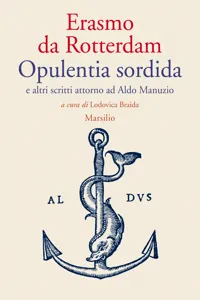 Opulentia sordida e altri scritti attorno ad Aldo Manuzio_cover