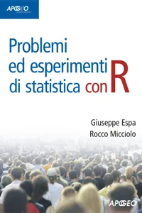 Problemi ed esperimenti di statistica con R_cover