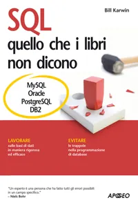 SQL - quello che i libri non dicono_cover