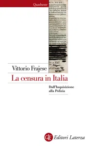 La censura in Italia_cover
