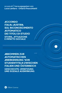 Accordo Italia-Austria sul riconoscimento automatico dei titoli di studio_cover