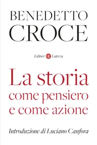 La storia come pensiero e come azione_cover