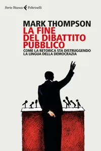 La fine del dibattito pubblico_cover