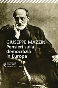 Pensieri sulla democrazia in Europa_cover