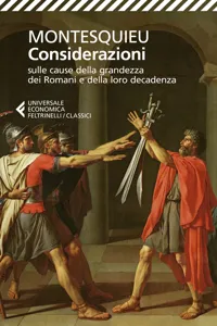 Considerazioni sulle cause della grandezza dei romani e della loro decadenza_cover