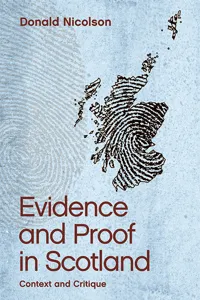 Evidence and Proof in Scotland_cover