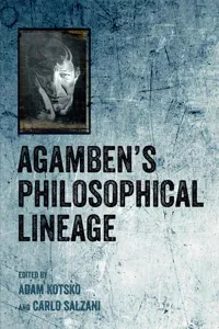 Agamben's Philosophical Lineage_cover