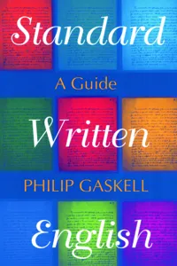 Standard Written English_cover