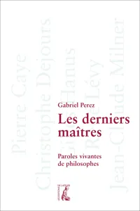 Les Derniers maîtres_cover