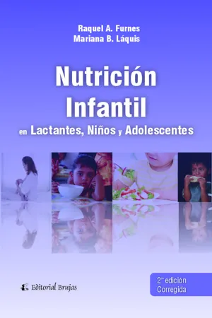 Nutrición infantil en lactantes, niños y adolescentes