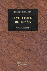 Leyes civiles de España_cover