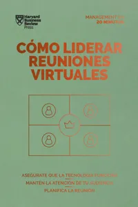 Cómo liderar reuniones virtuales. Serie Management en 20 minutos_cover