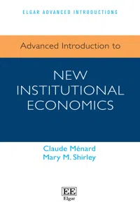 Advanced Introduction to New Institutional Economics_cover