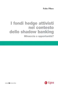 Fondi hedge attivisti nel contesto dello shadow banking_cover