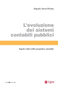 L'evoluzione dei sistemi contabili pubblici_cover