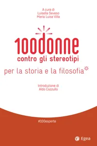 100 donne contro gli stereotipi per la storia e la filosofia_cover