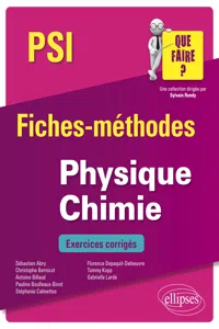 Physique-Chimie PSI_cover