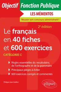 Le français en 40 fiches et 600 exercices - 2e édition_cover