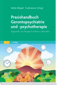 Praxishandbuch Gerontopsychiatrie und -psychotherapie_cover