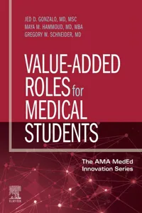 Value-Added Roles for Medical Students, E-Book_cover