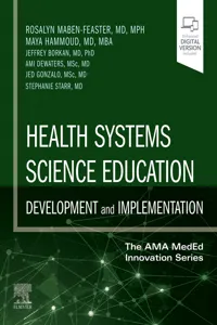 Health Systems Science Education: Development and Implementation 1st Edition - E-Book_cover