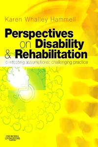 Perspectives on Disability and Rehabilitation_cover