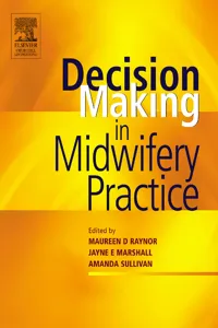 Decision-Making in Midwifery Practice_cover