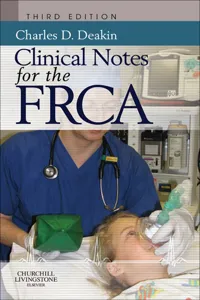 Clinical Notes for the FRCA_cover