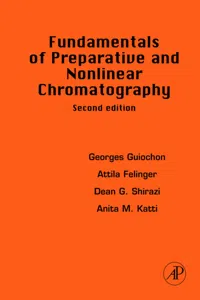 Fundamentals of Preparative and Nonlinear Chromatography_cover