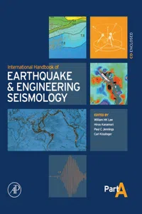 International Handbook of Earthquake & Engineering Seismology, Part A_cover