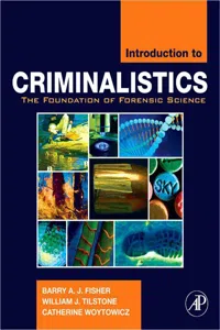 Introduction to Criminalistics_cover