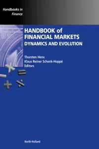 Handbook of Financial Markets: Dynamics and Evolution_cover