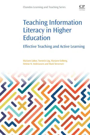 [PDF] Teaching Information Literacy in Higher Education de Mariann ...