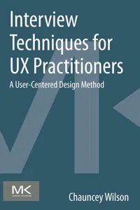 Interview Techniques for UX Practitioners_cover