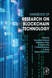Handbook of Research on Blockchain Technology_cover